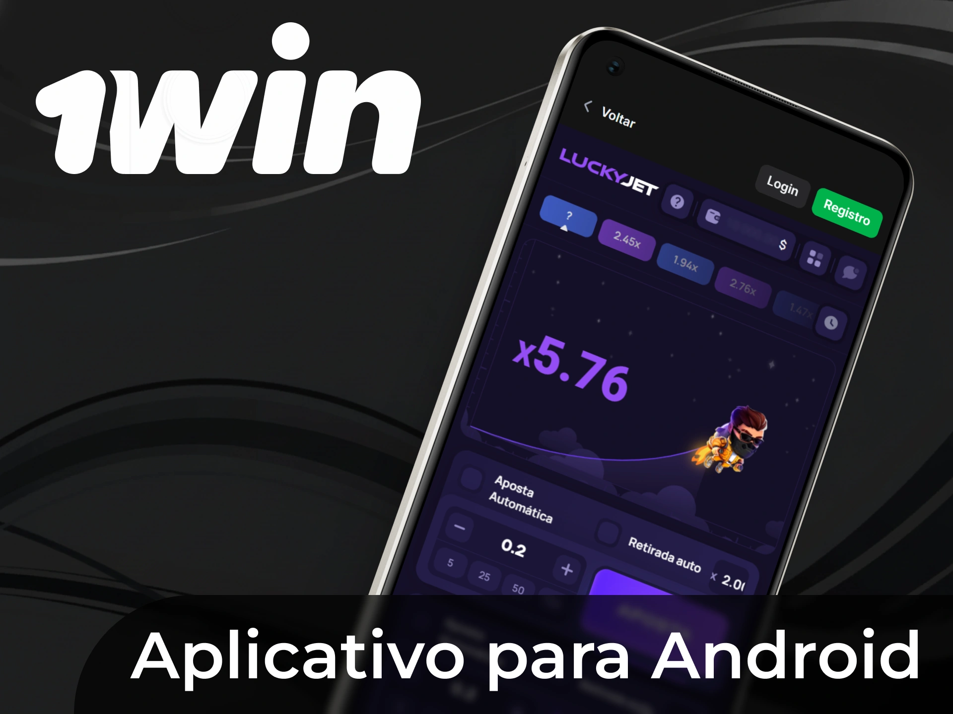 Obtém a aplicação 1Win no teu smartphone, o que te ajudará a começar a jogar.